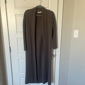 Babaton Taupe Knit Cardigan